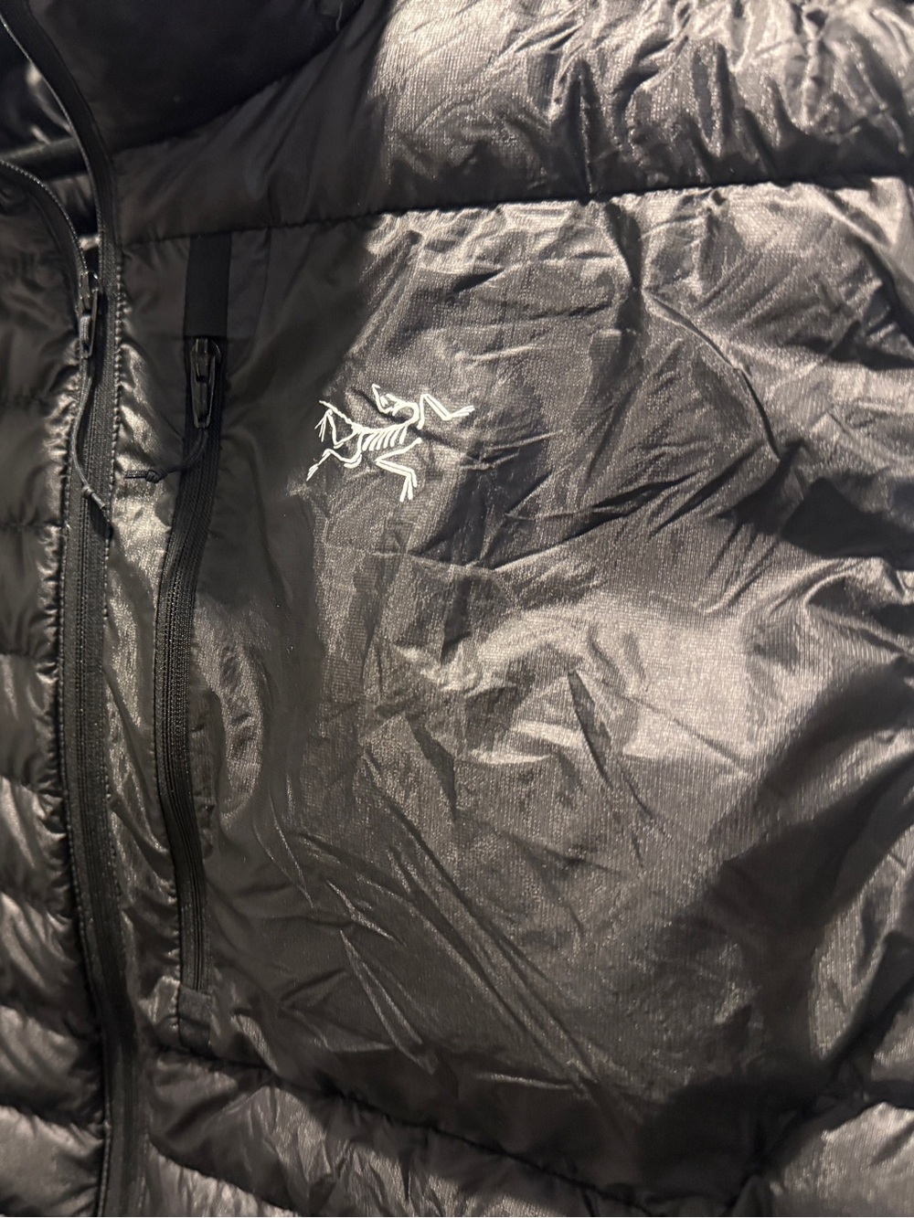 Arc'teryx Cerium Vest Men's Lightweight Warm Puffer Down Vest Black, Large - Picture 3 of 10